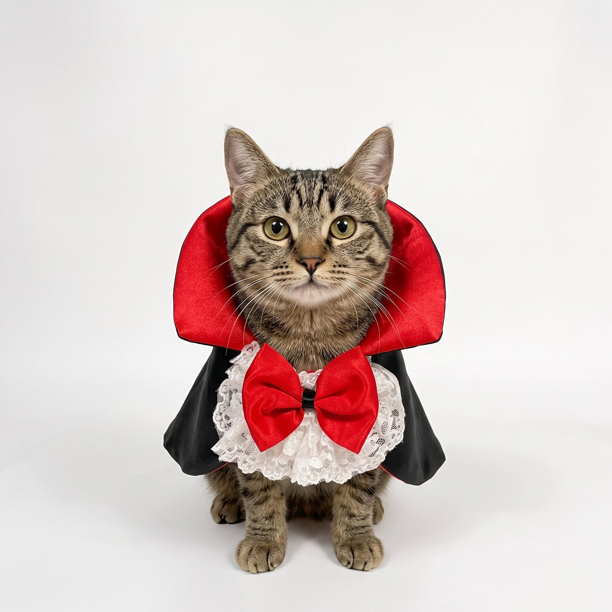 Disfraz de capa vampiro para perros y gatos